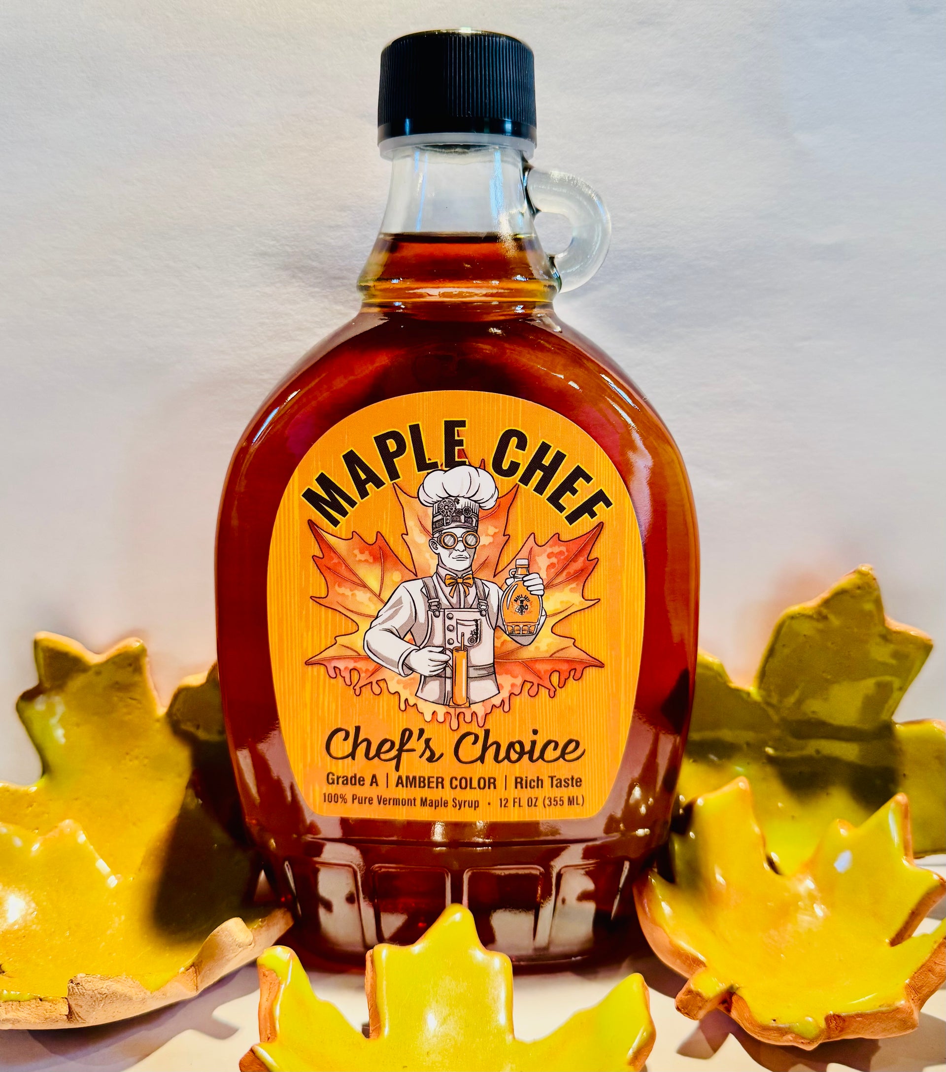 CHO Org Amber Maple Syrup -1l
